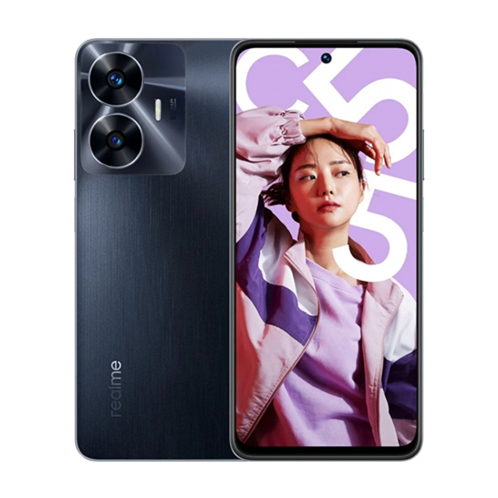 Realme C55 Dual Sim 6GB RAM 128GB - Rainy Night EU Τηλεφωνία